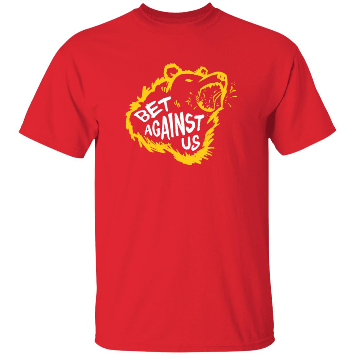 Bet Against Us Shirt Dribbble Merch - Teechipus