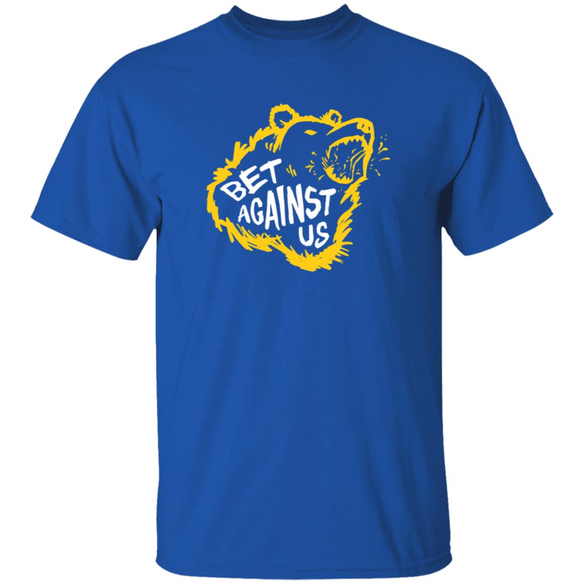 Bet Against Us Shirt Dribbble Merch - Teechipus