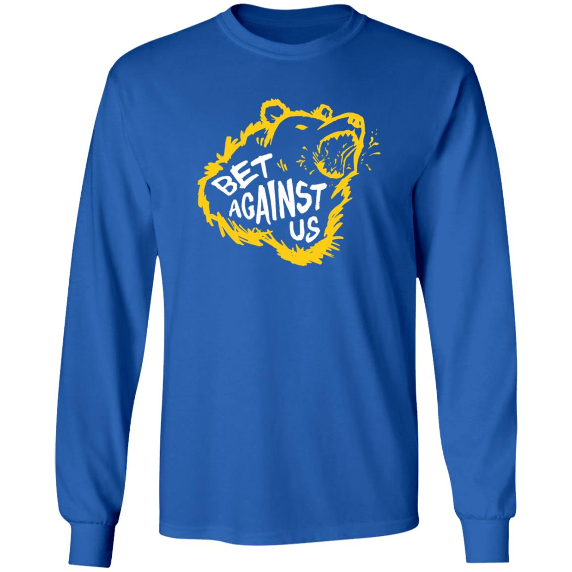 Bet Against Us Shirt Dribbble Merch - Teechipus