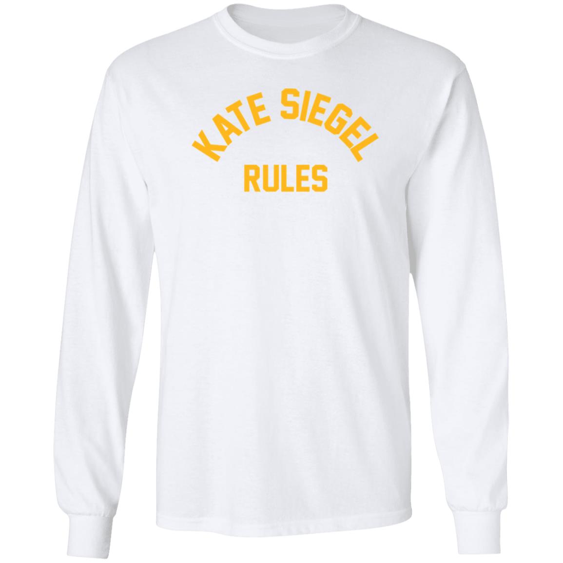 Ka-Tet19 Store Kate Siegel Rules Shirt Rahul Kohli Kate Siegel Rules Shirt Hoodie Sweatshirt - Teechipus