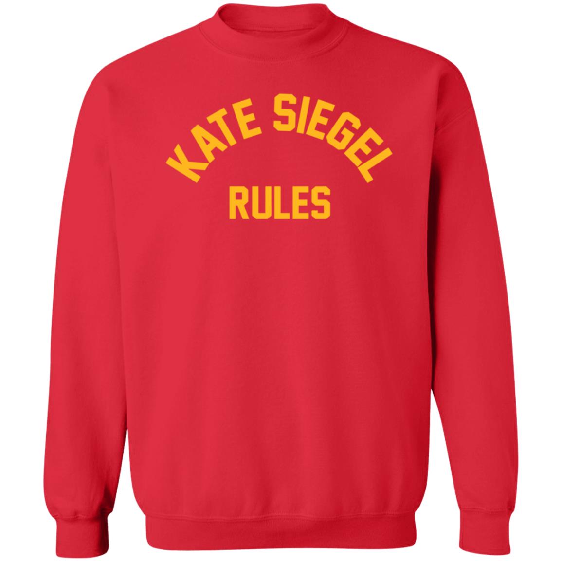 Ka-Tet19 Store Kate Siegel Rules Shirt Rahul Kohli Kate Siegel Rules Shirt Hoodie Sweatshirt - Teechipus