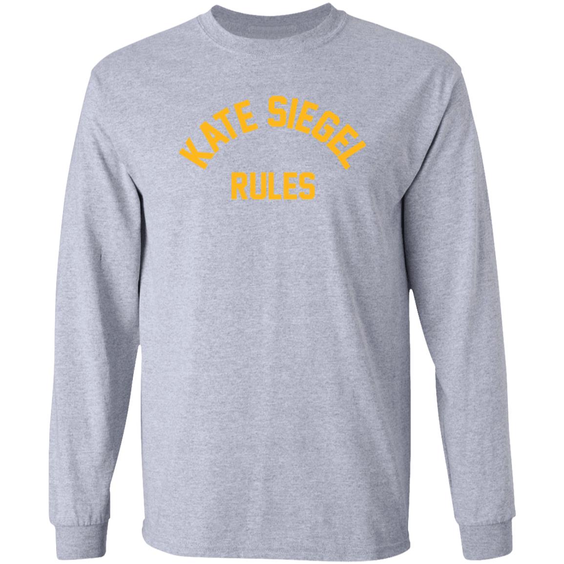 Ka-Tet19 Store Kate Siegel Rules Shirt Rahul Kohli Kate Siegel Rules Shirt Hoodie Sweatshirt - Teechipus