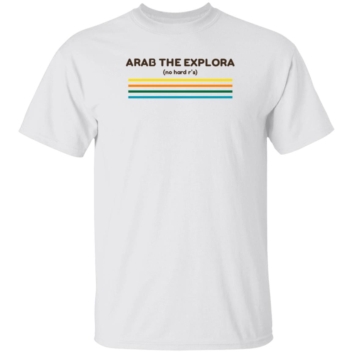 Yourfellowarab Arab The Explora No Hard R's Shirt Hoodie Sweatshirt - Teechipus