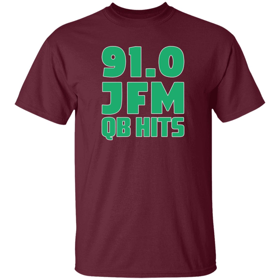 91.0 Jfm Qb Hits Long Sleeve T Shirt John Franklin-Myers 91.0 Jfm Qb Hits Shirt Hoodie Sweatshirt - Teechipus