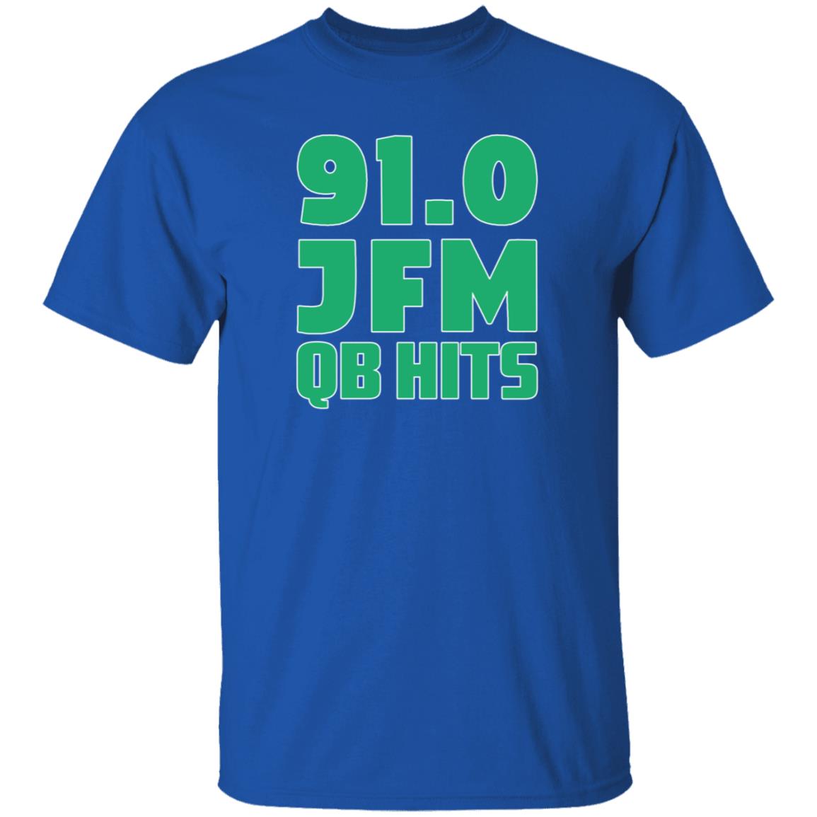 91.0 Jfm Qb Hits Long Sleeve T Shirt John Franklin-Myers 91.0 Jfm Qb Hits Shirt Hoodie Sweatshirt - Teechipus