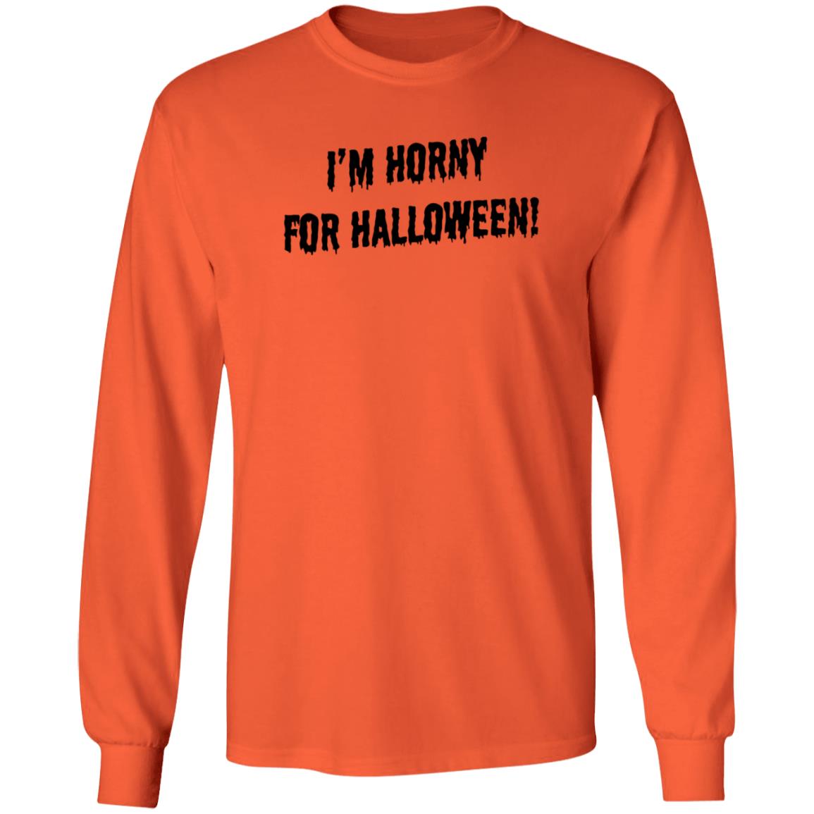 Chelsea Rebecca I'm Horny For Halloween Shirt Hoodie Sweatshirt - Teechipus