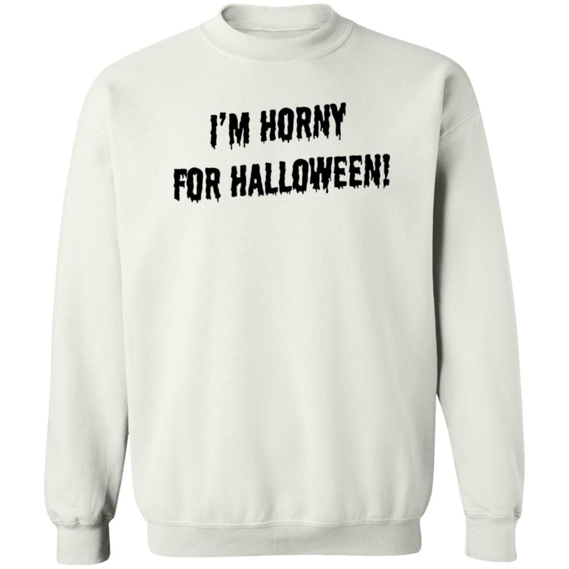 Chelsea Rebecca I'm Horny For Halloween Shirt Hoodie Sweatshirt - Teechipus