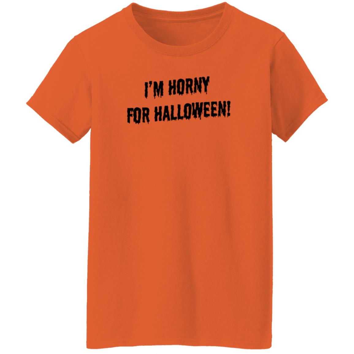 Chelsea Rebecca I'm Horny For Halloween Shirt Hoodie Sweatshirt - Teechipus