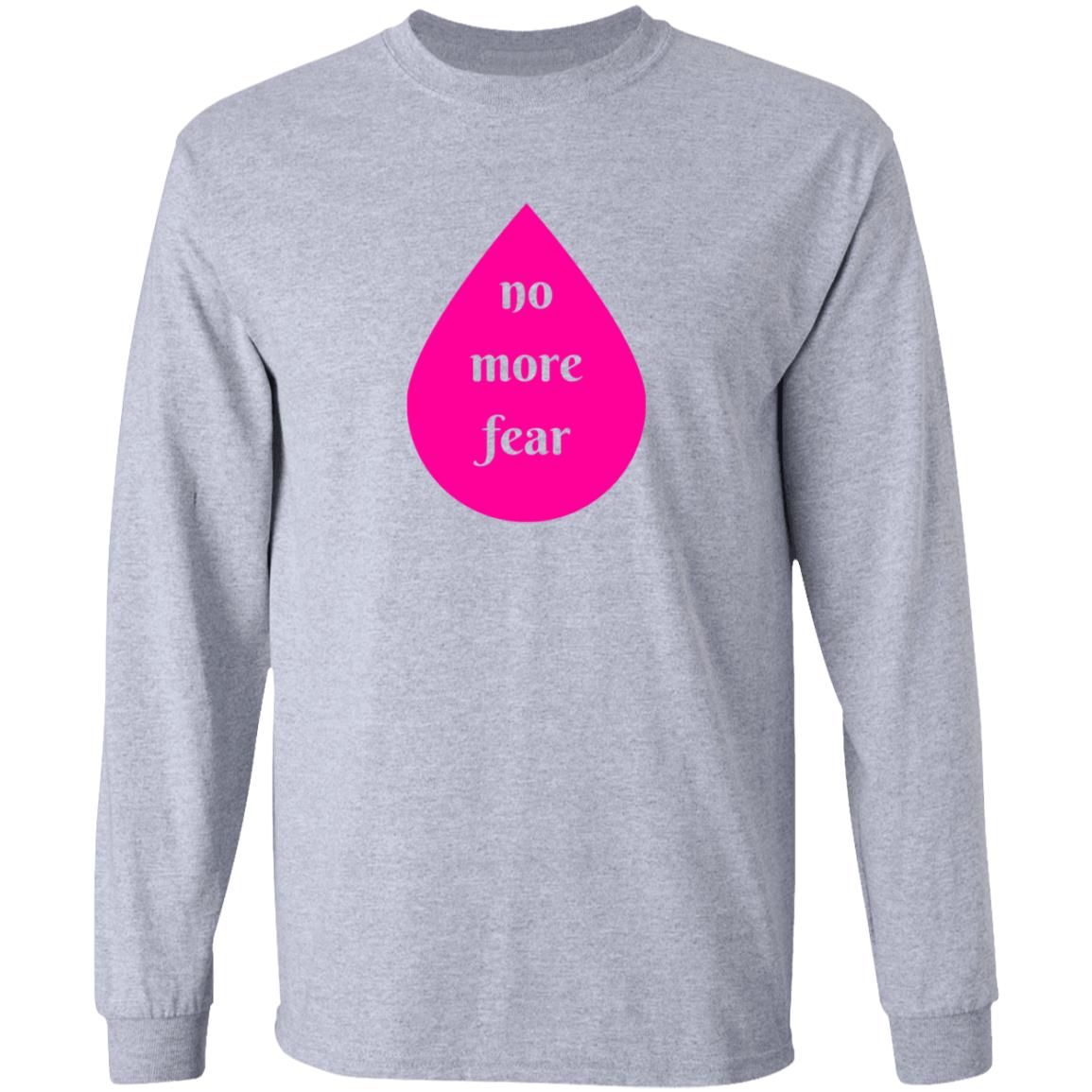 No More Fear Shirt Hopeful 2022 No More Fear Shirt Hoodie Sweatshirt - Teechipus