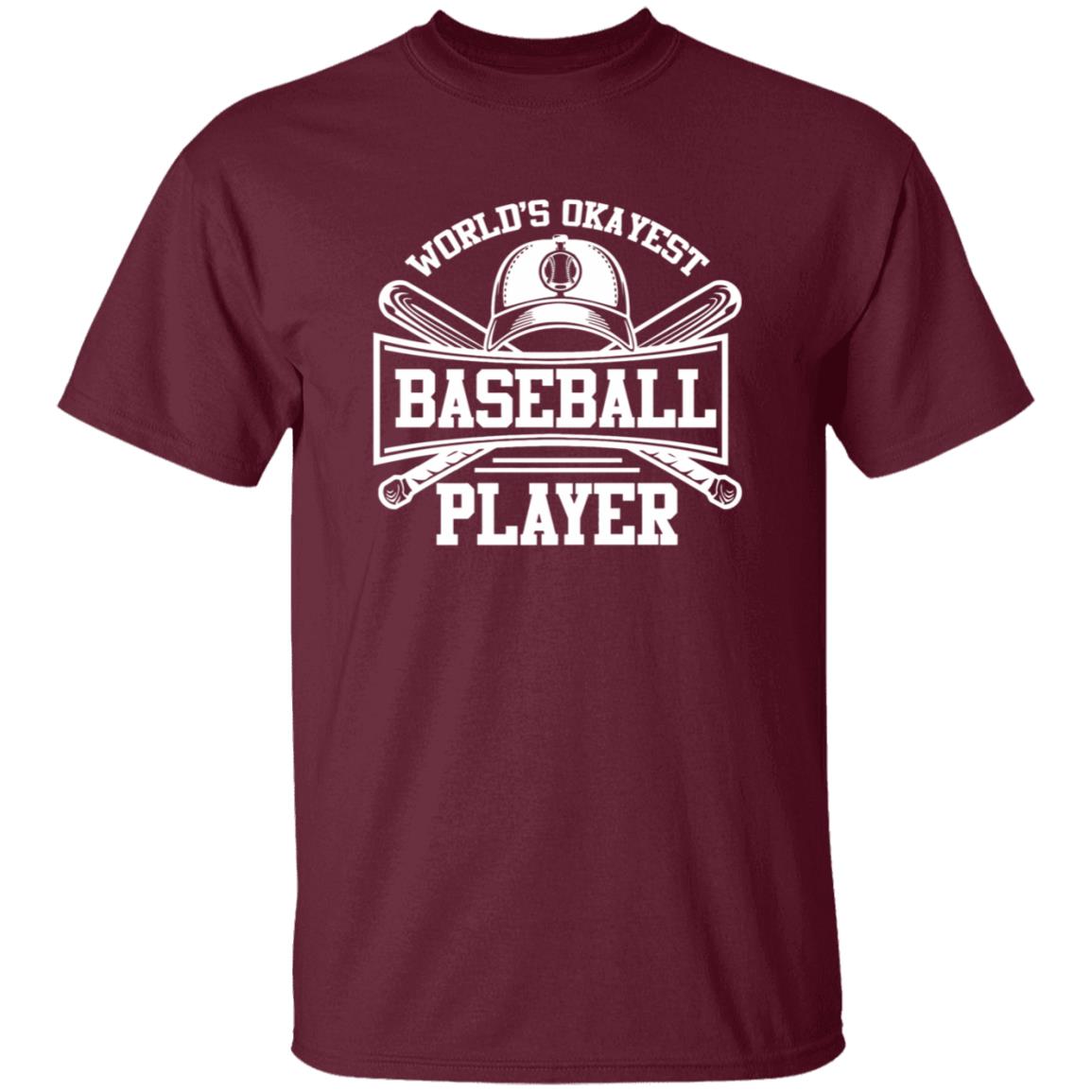World's Okayest Baseball Player Shirt Brett Phillips - Teechipus