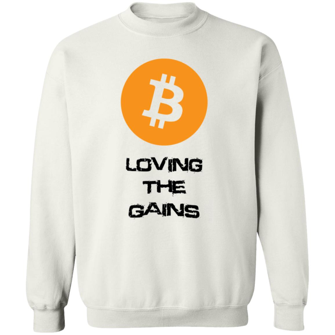 Coin Bureau Store Loving The Gains Bitcoin Shirt Hoodie Sweatshirt - Teechipus