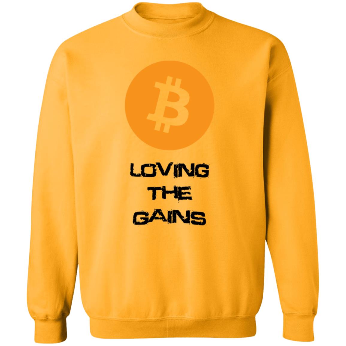 Coin Bureau Store Loving The Gains Bitcoin Shirt Hoodie Sweatshirt - Teechipus