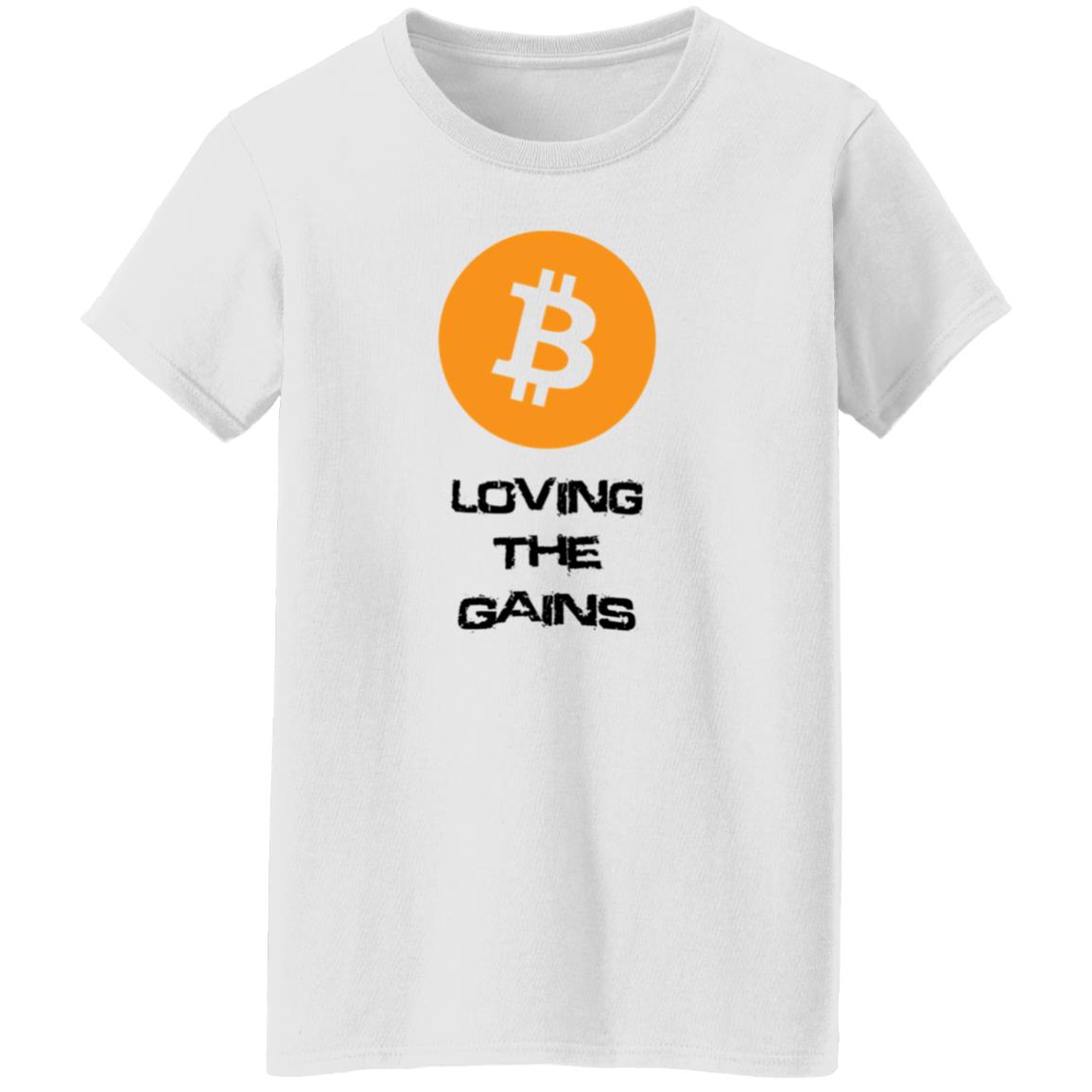 Coin Bureau Store Loving The Gains Bitcoin Shirt Hoodie Sweatshirt - Teechipus