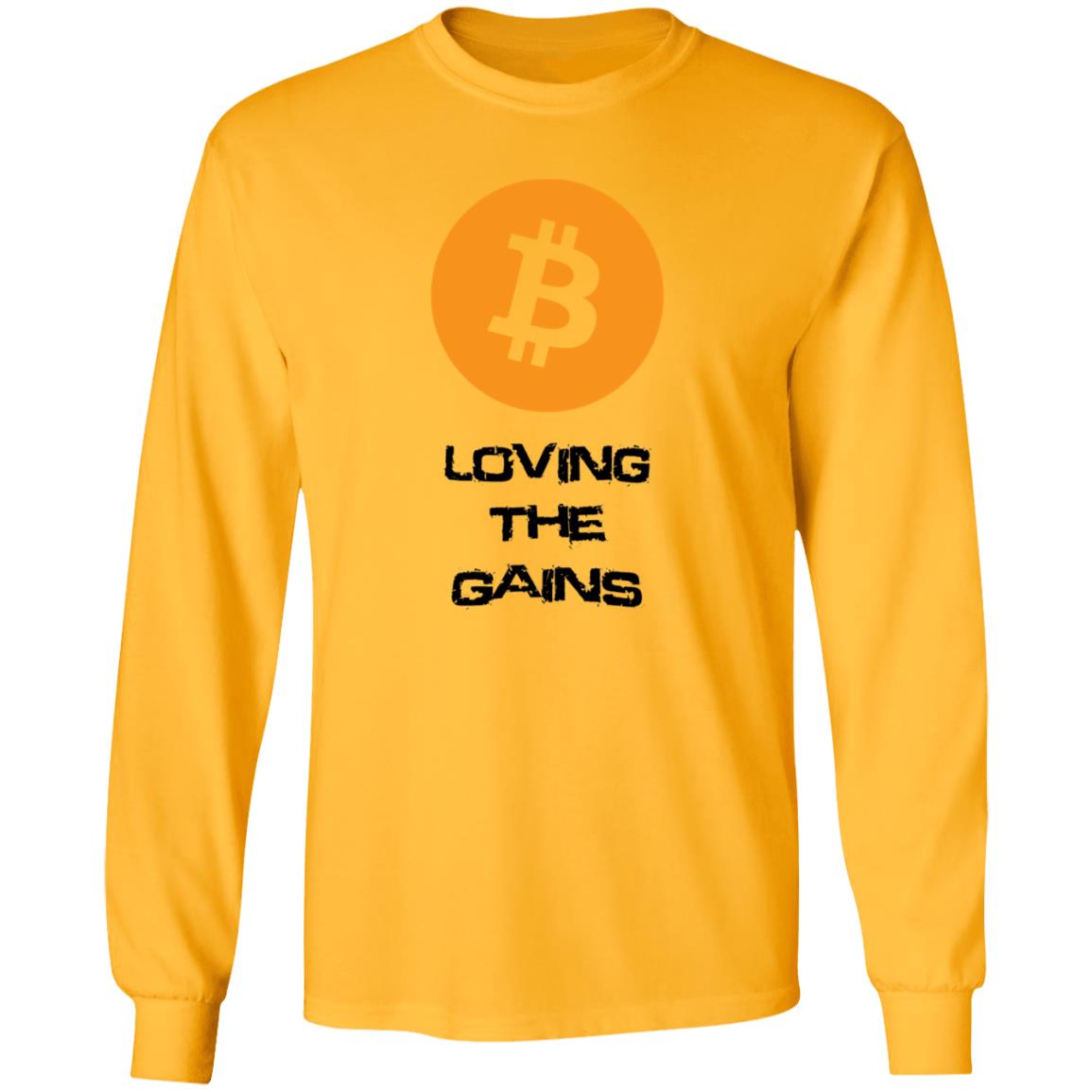 Coin Bureau Store Loving The Gains Bitcoin Shirt Hoodie Sweatshirt - Teechipus