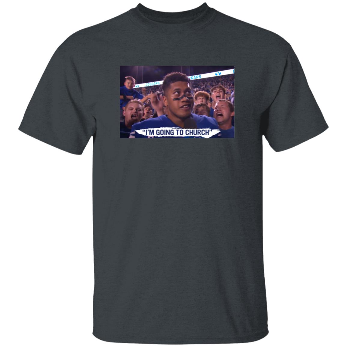Uriah Leiataua Church Shirt Ohanax Merch Uriah Leiataua I'm Going To Church Shirt - Teechipus