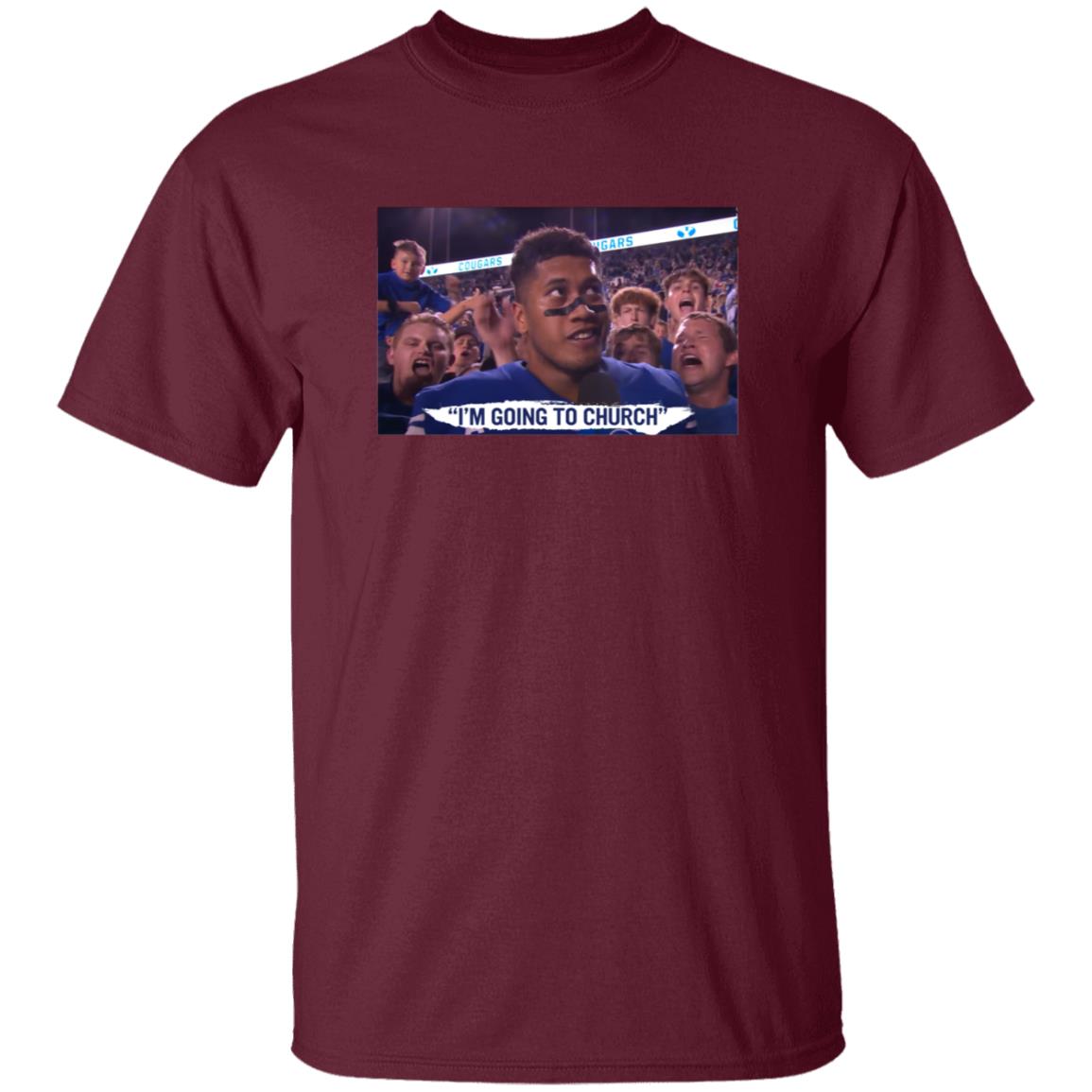 Uriah Leiataua Church Shirt Ohanax Merch Uriah Leiataua I'm Going To Church Shirt - Teechipus