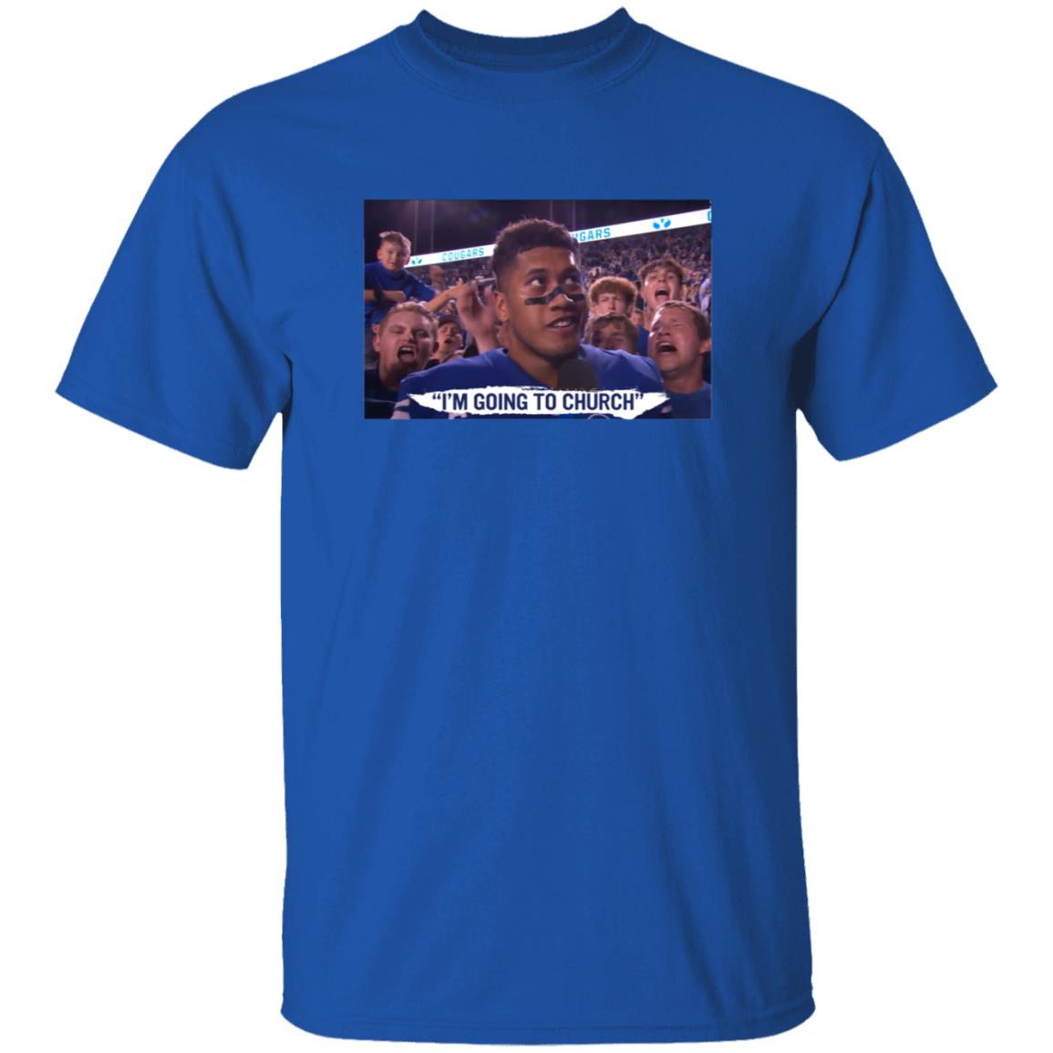Uriah Leiataua Church Shirt Ohanax Merch Uriah Leiataua I'm Going To Church Shirt - Teechipus