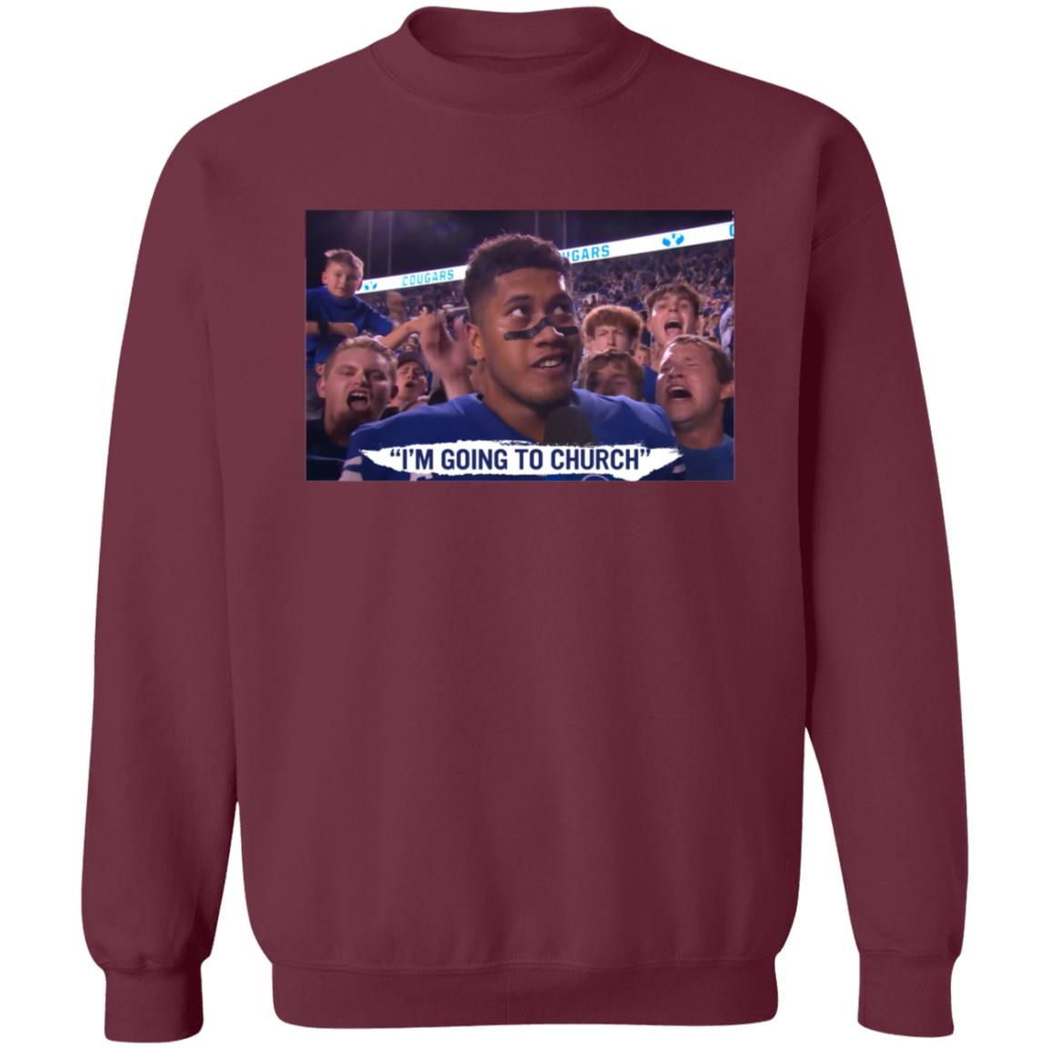 Uriah Leiataua Church Shirt Ohanax Merch Uriah Leiataua I'm Going To Church Shirt - Teechipus