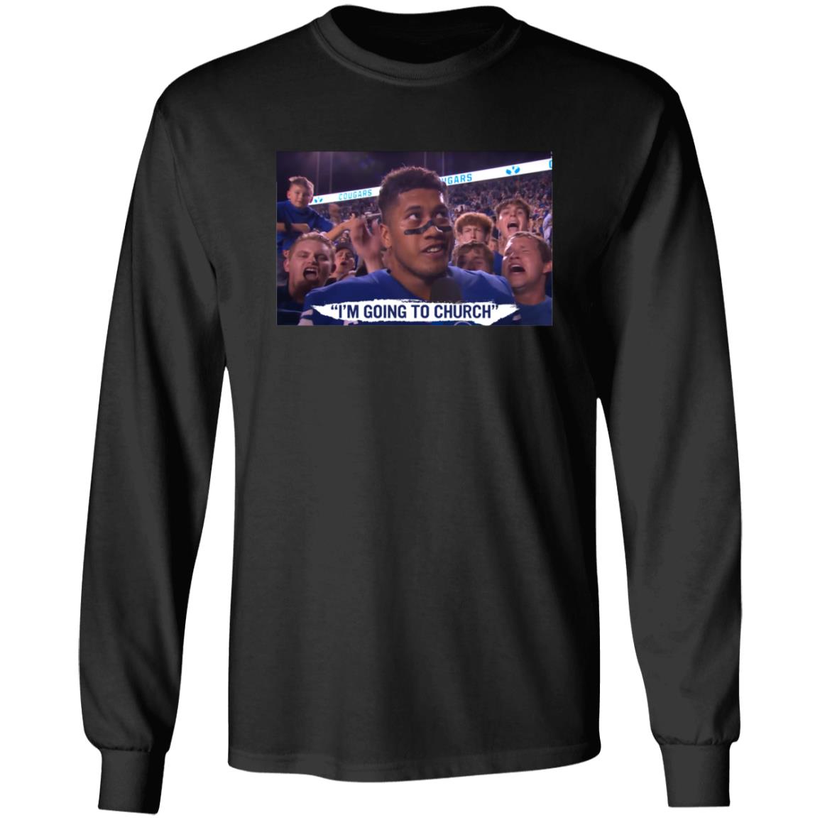 Uriah Leiataua Church Shirt Ohanax Merch Uriah Leiataua I'm Going To Church Shirt - Teechipus