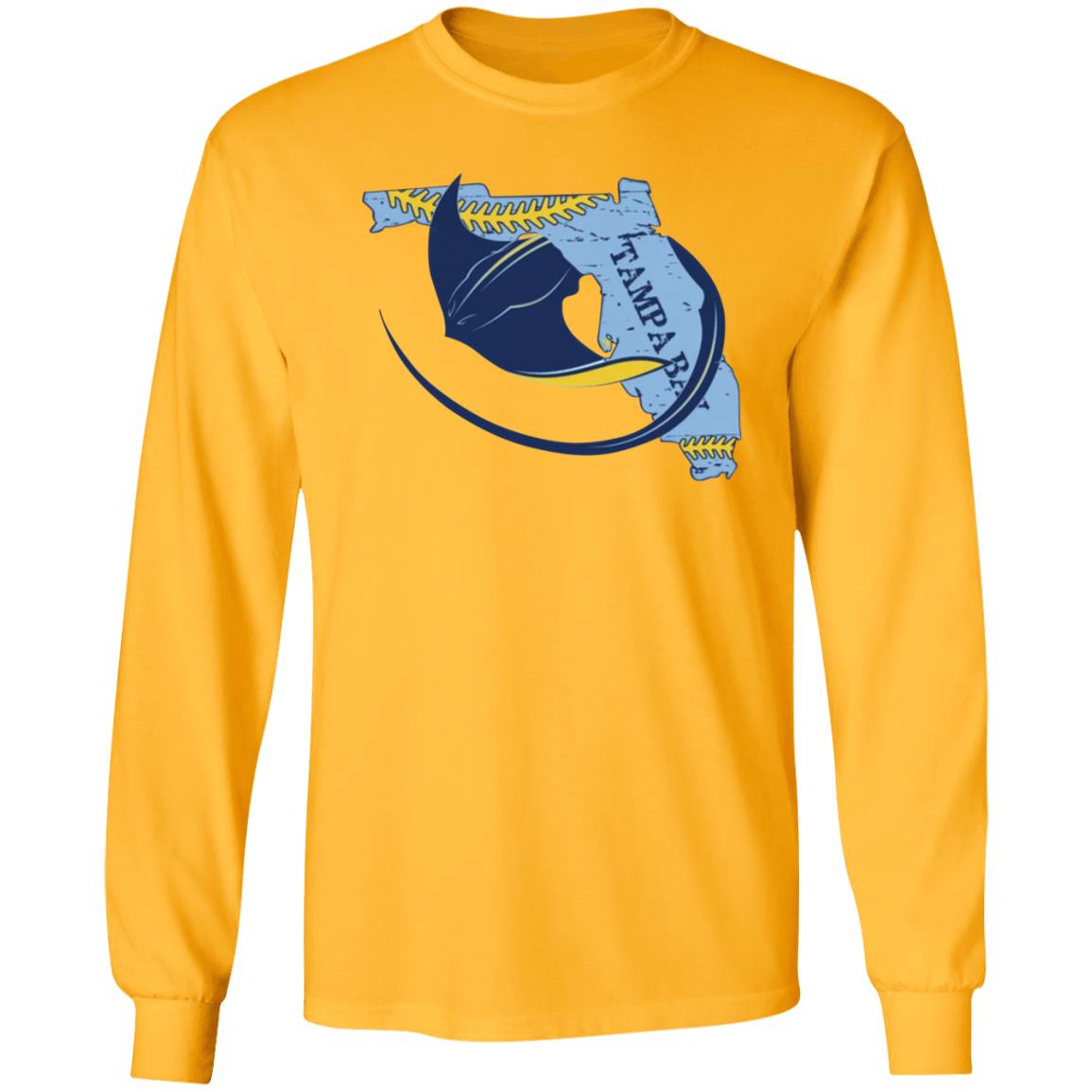Tampa Bay Baseball Shirt Hoodie Sweatshirt - Teechipus