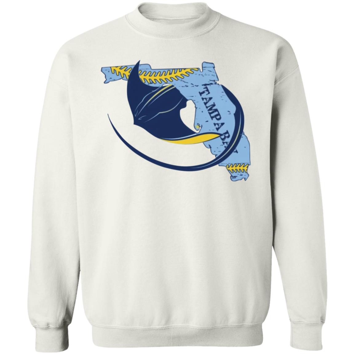 Tampa Bay Baseball Shirt Hoodie Sweatshirt - Teechipus