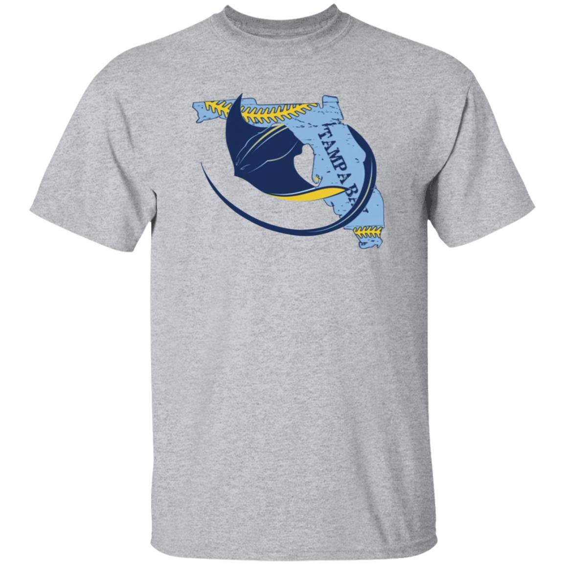 Tampa Bay Baseball Shirt Hoodie Sweatshirt - Teechipus