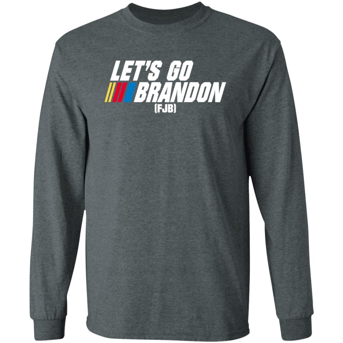 Let's Go Brandon Fjb Shirt Officialhodgetwins Store Let's Go Brandon Fjb Shirt Hoodie Sweatshirt - Teechipus