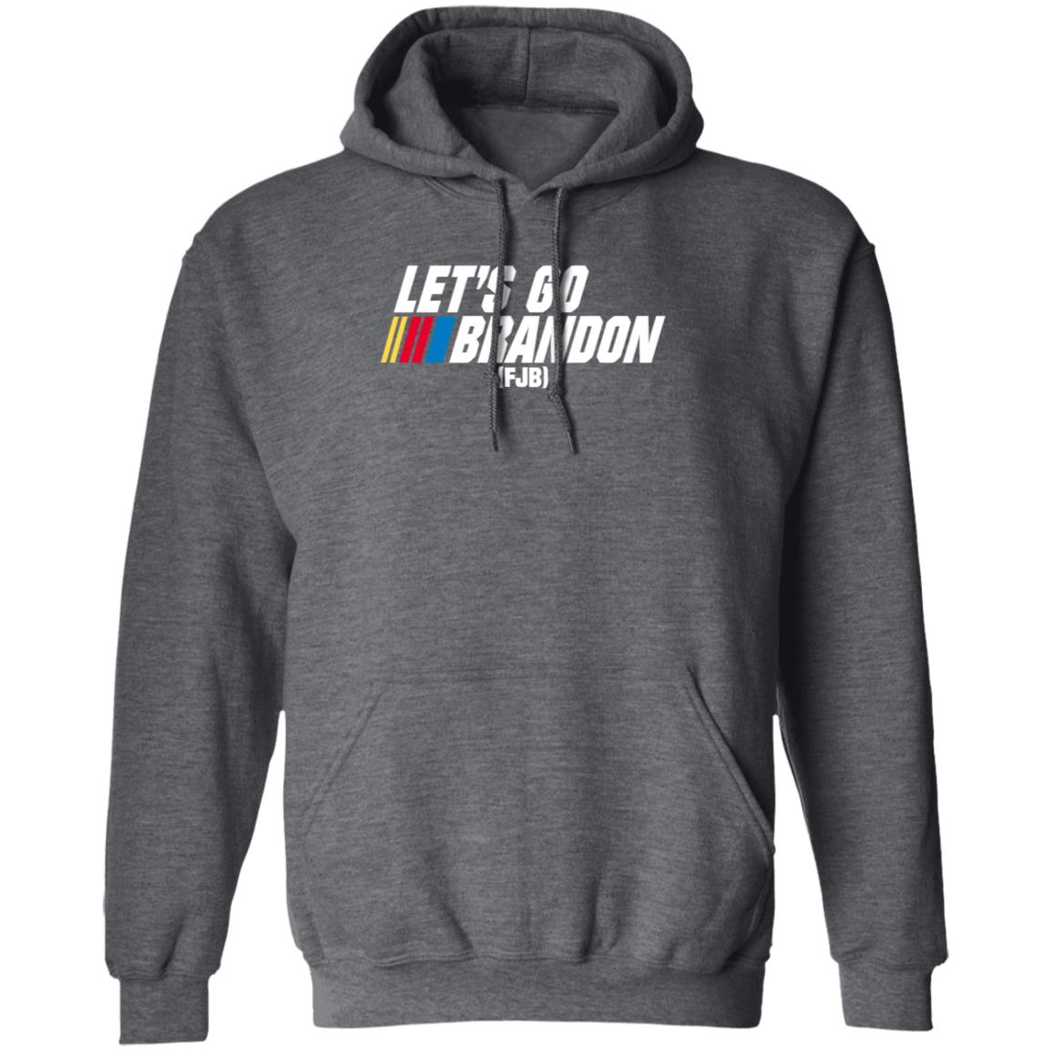 Let's Go Brandon Fjb Shirt Officialhodgetwins Store Let's Go Brandon Fjb Shirt Hoodie Sweatshirt - Teechipus