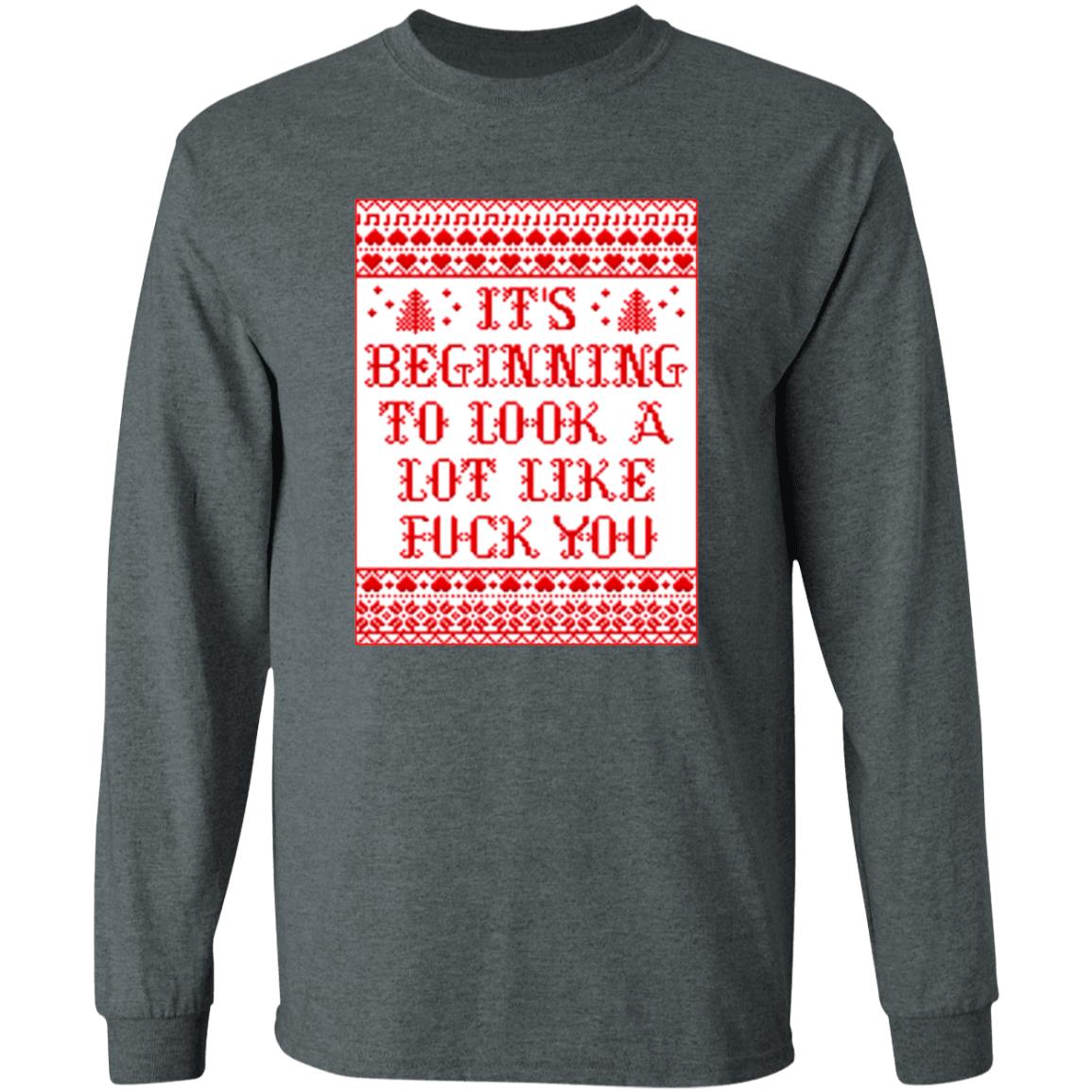 It's Beginning To Look Alot Like Fuck You Shirt Chevy Chase - Teechipus