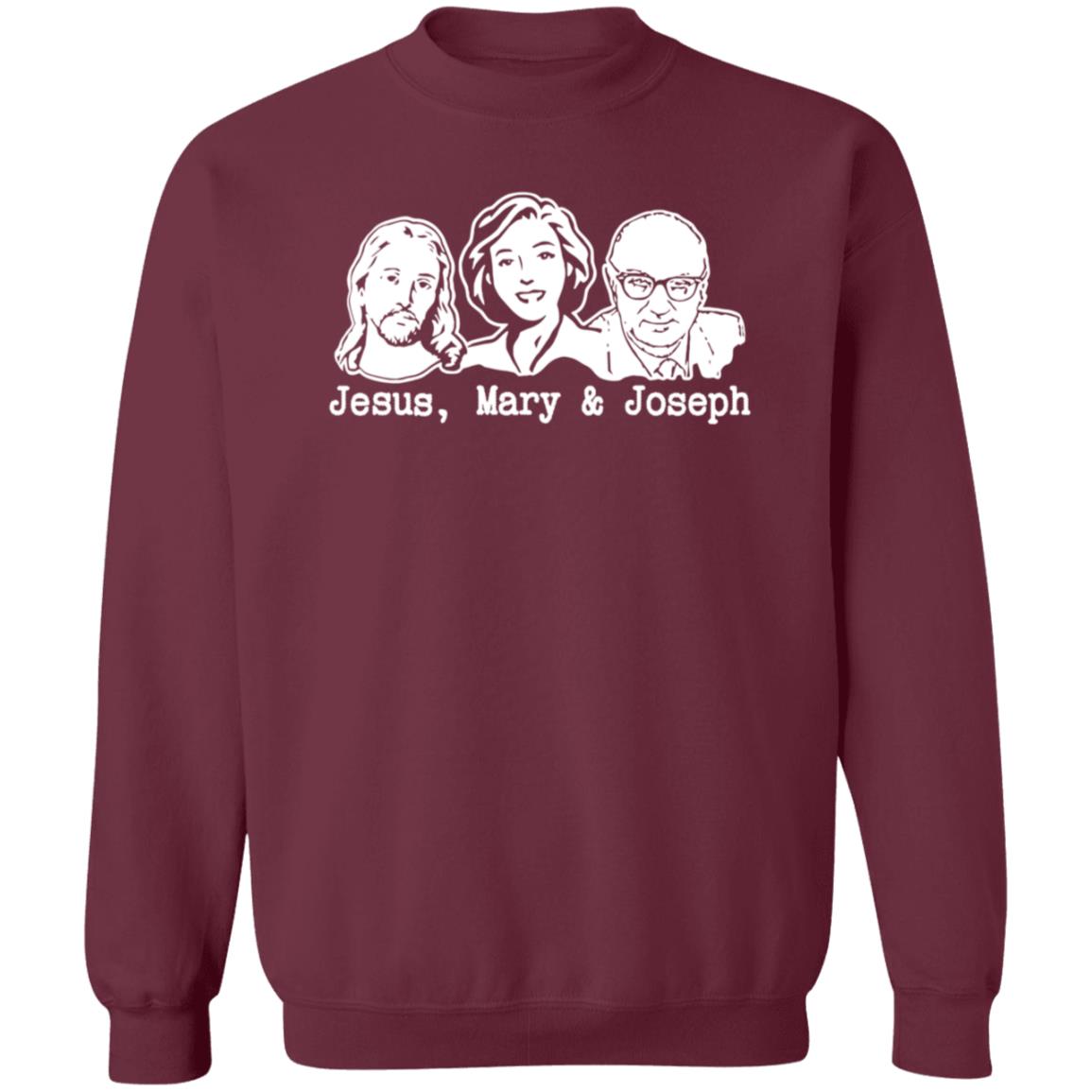 David Cochrane Jesus Mary And Joseph Heather Graphite Shirt Hoodie Sweatshirt Twisted Sisters Store - Teechipus