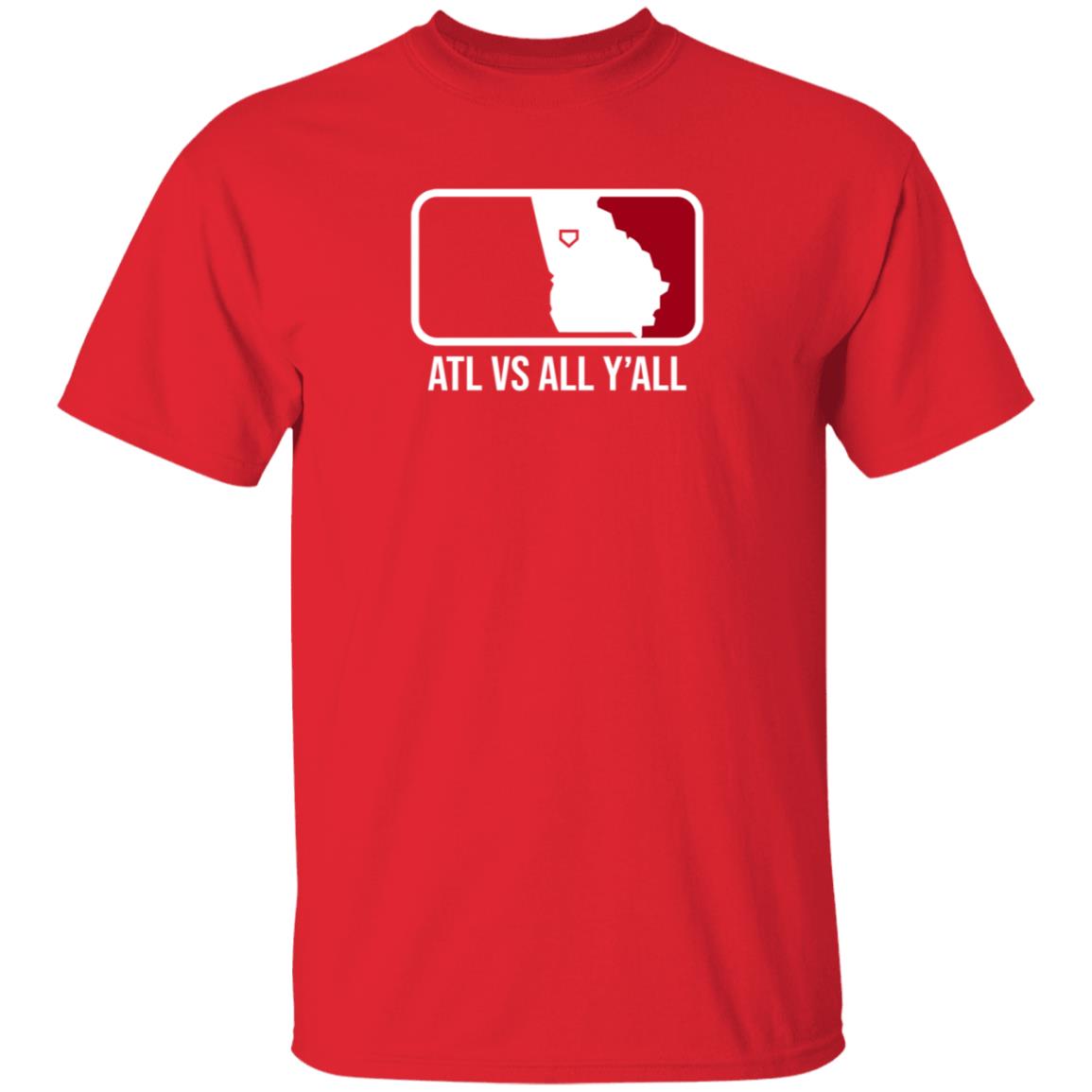 Watchlilytweet Atl Vs All Y'all T Shirt Hoodie Sweatshirt BreakingT Store - Teechipus