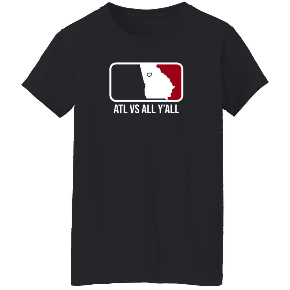 Watchlilytweet Atl Vs All Y'all T Shirt Hoodie Sweatshirt BreakingT Store - Teechipus