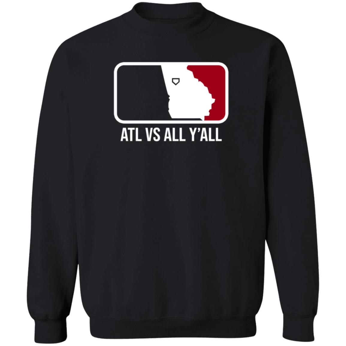 Watchlilytweet Atl Vs All Y'all T Shirt Hoodie Sweatshirt BreakingT Store - Teechipus