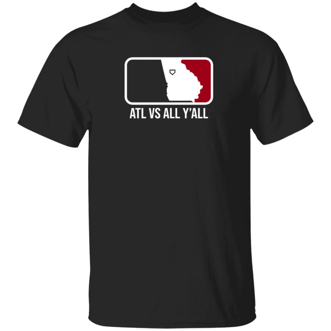 Watchlilytweet Atl Vs All Y'all T Shirt Hoodie Sweatshirt BreakingT Store - Teechipus