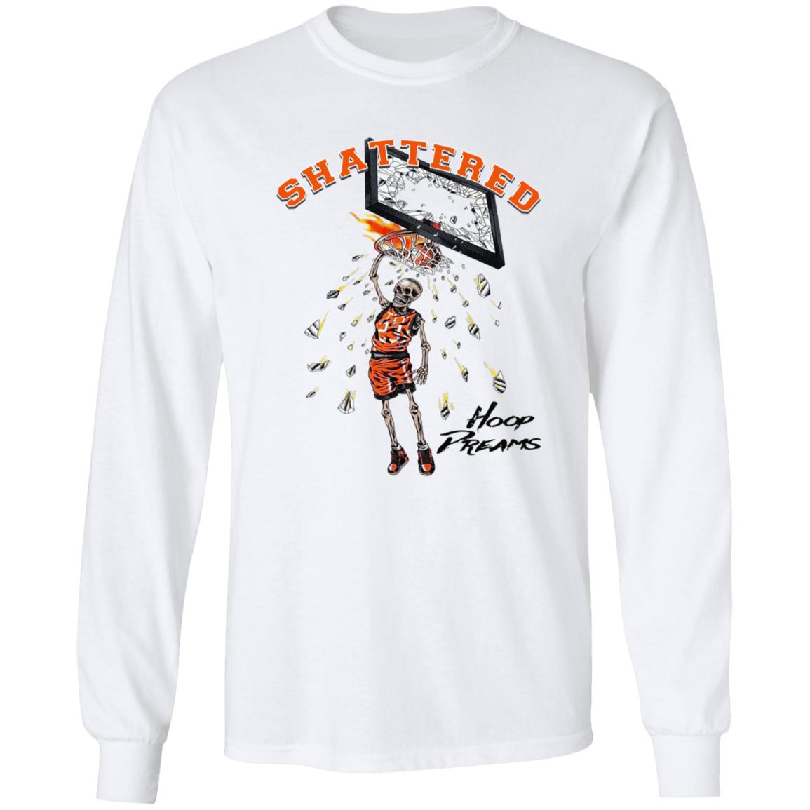 Shattered Hoop Dreams Shirt Tytattyre Merch - Teechipus