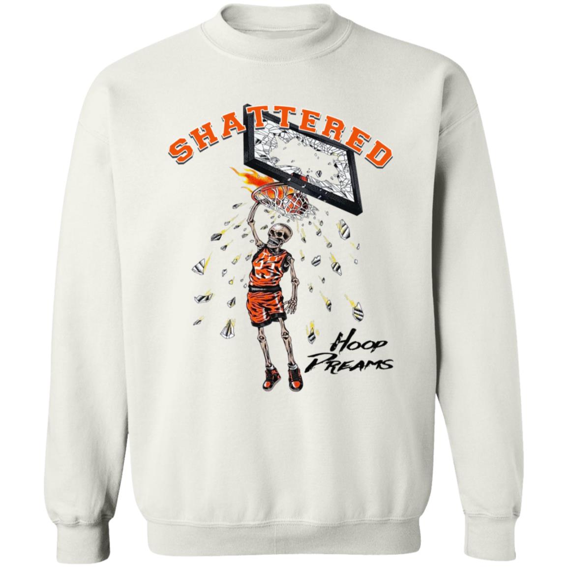 Shattered Hoop Dreams Shirt Tytattyre Merch - Teechipus