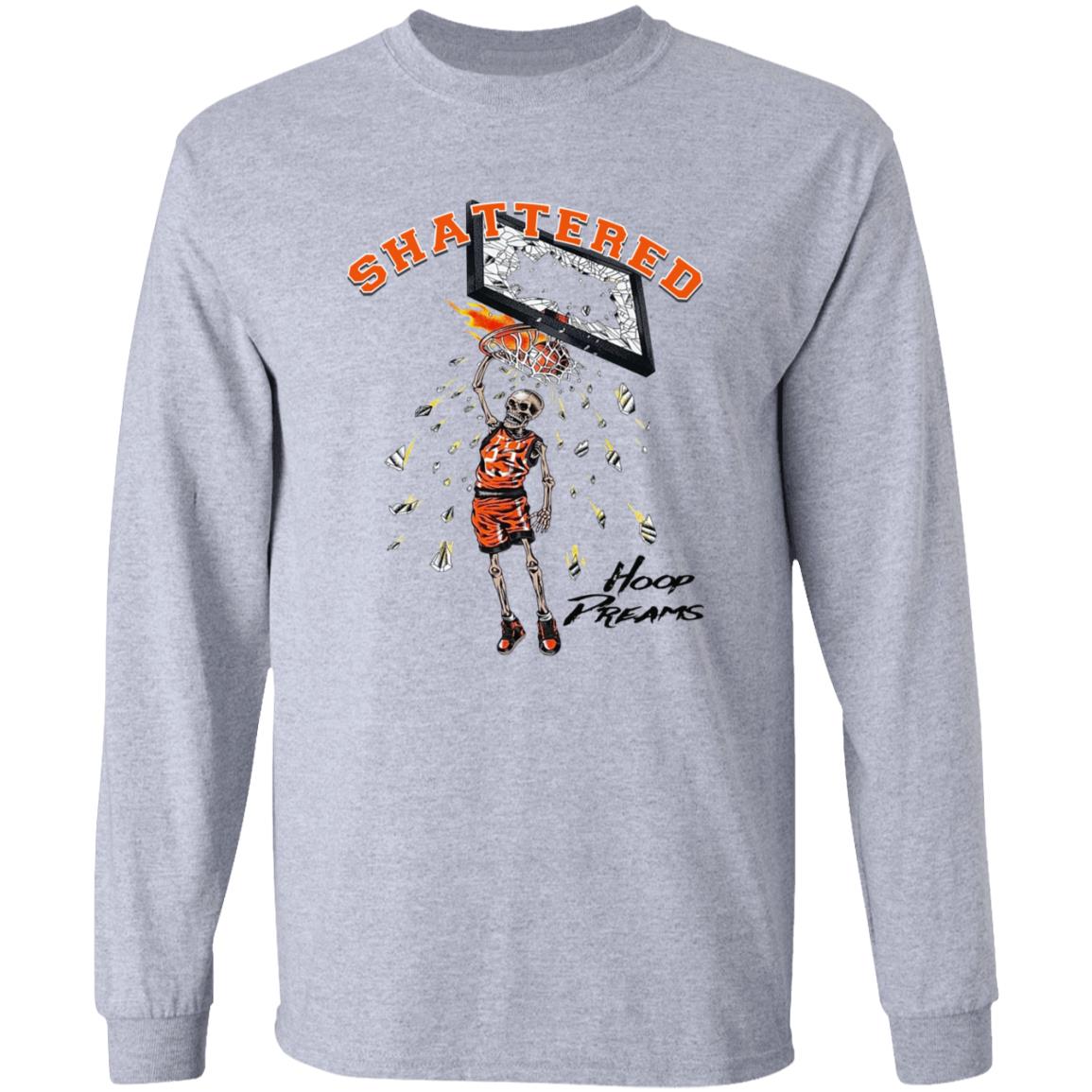 Shattered Hoop Dreams Shirt Tytattyre Merch - Teechipus