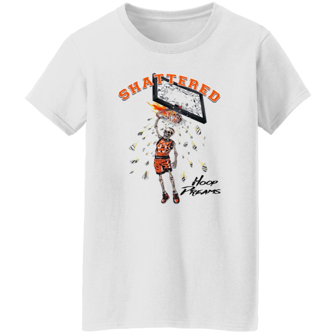 Shattered Hoop Dreams Shirt Tytattyre Merch - Teechipus