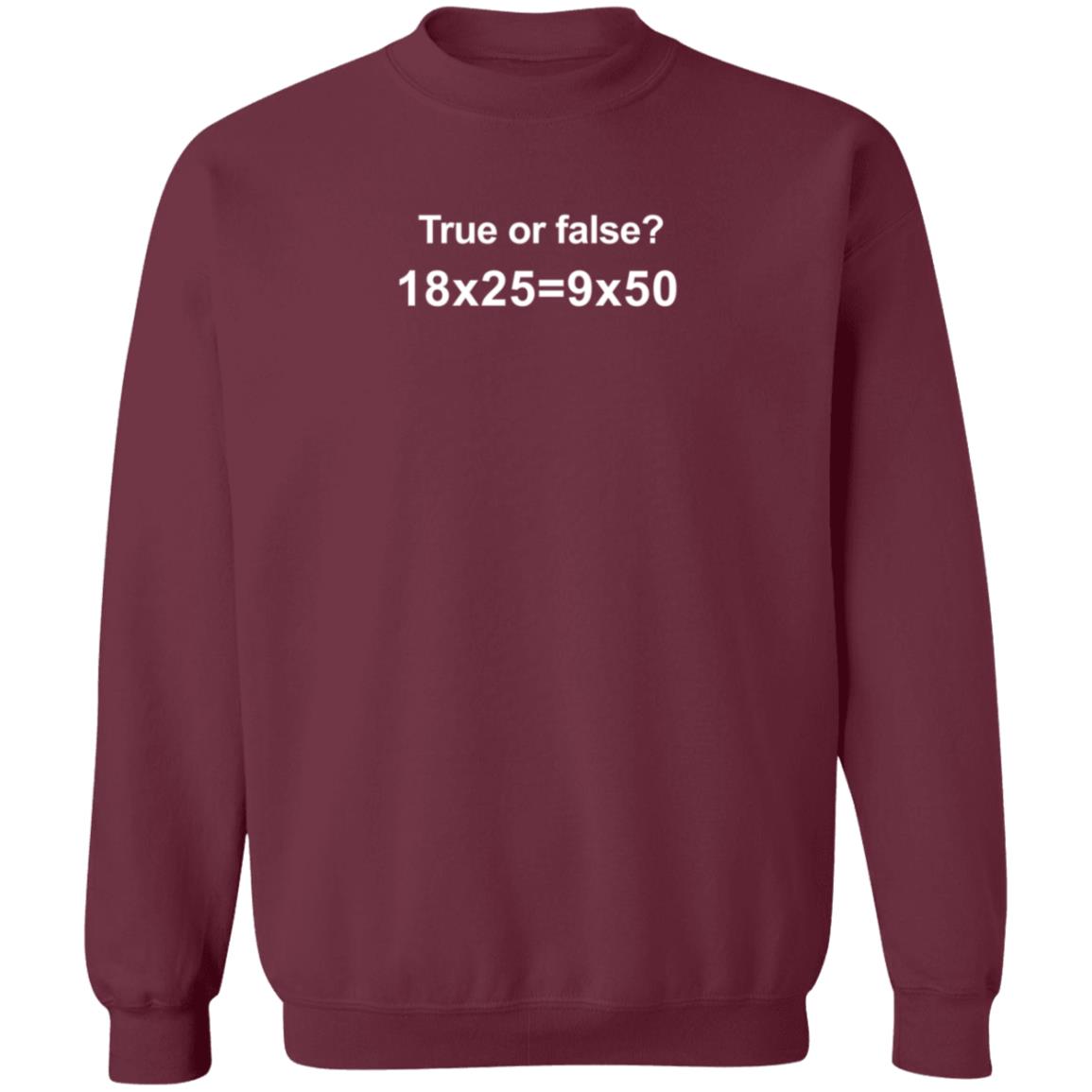 True Or False Shirt Logicalpoetry True Or False Shirt Hoodie Sweatshirt - Teechipus