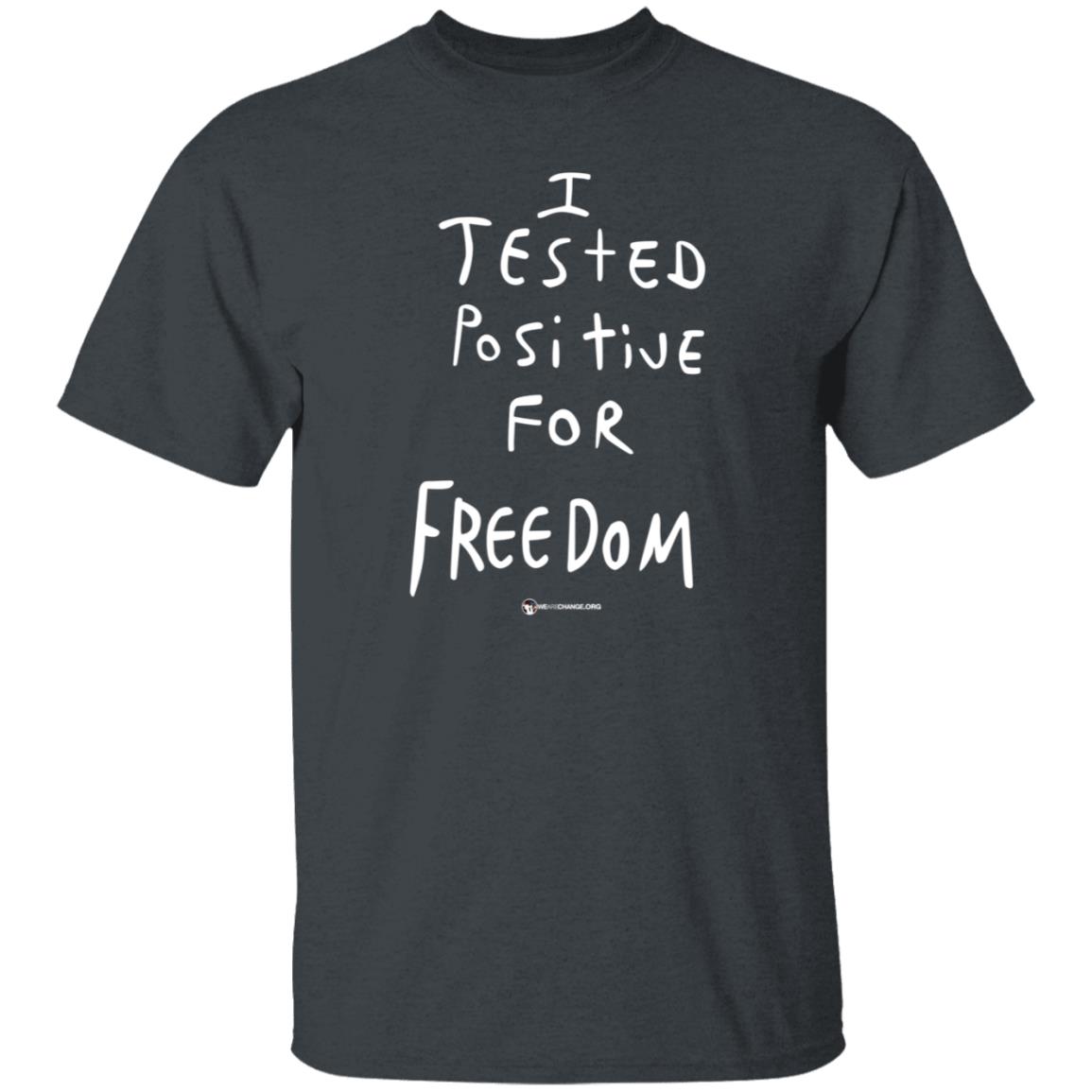 I Tested Positive For Freedom Shirt Luke Rudkowski I Tested Positive For Freedom Shirt - Teechipus
