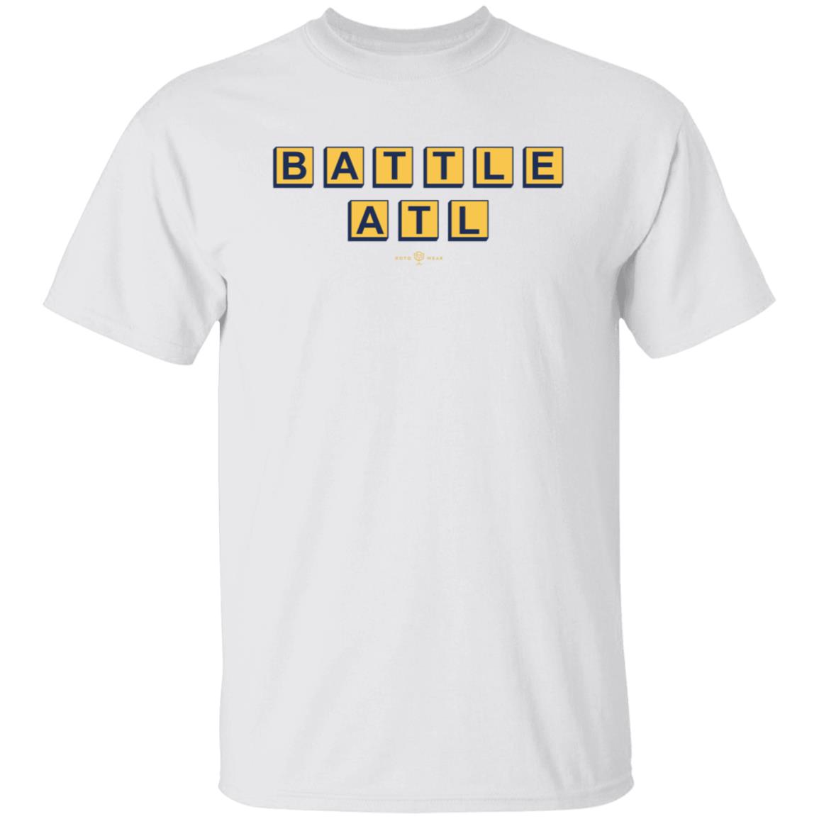 Battle Atl Shirt Atlanta Braves Battle Atl Shirt - Teechipus