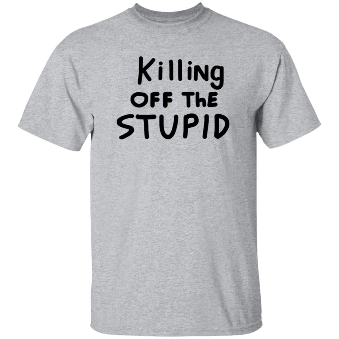 Killing Off The Stupid Shirt Brad Killing Off The Stupid Shirt Hoodie Sweatshirt - Teechipus