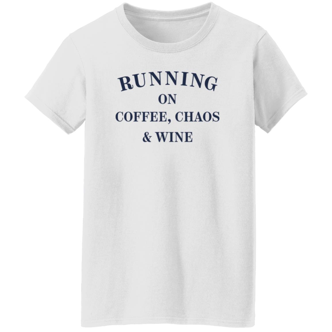 Running On Coffee Chaos Wine Shirt Maria Running On Coffee Chaos Wine Shirt Hoodie Sweatshirt - Teechipus