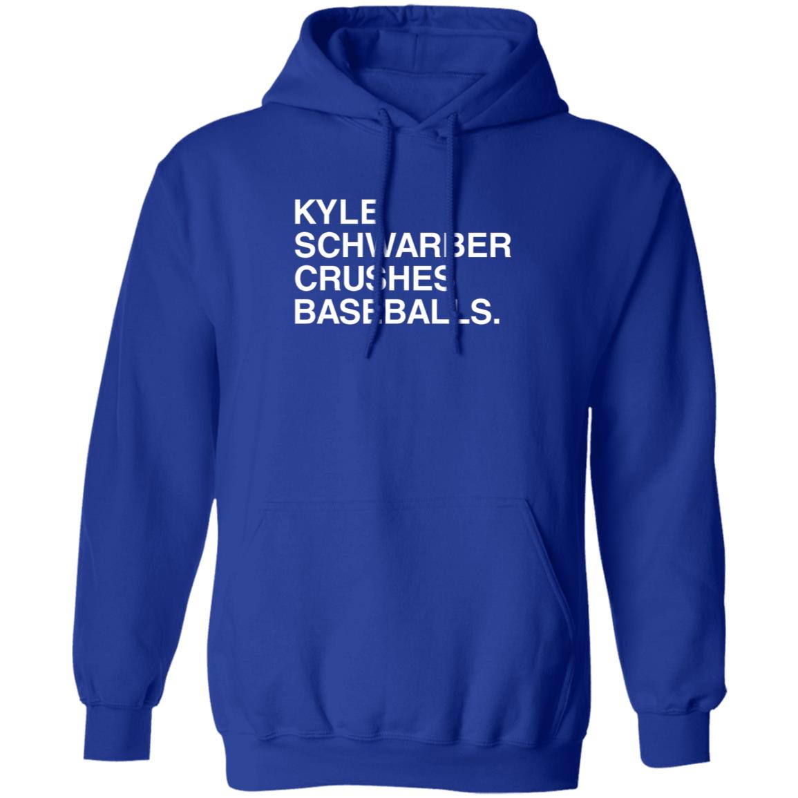Kyle Schwarber Crushes Baseballs Shirt Obvious Shirts - Teechipus