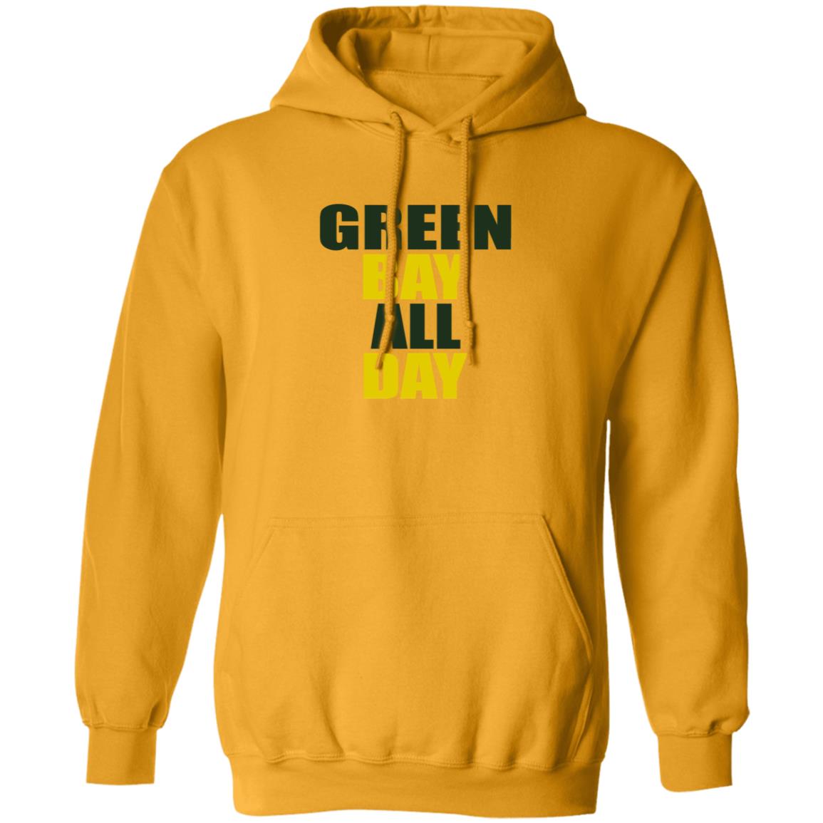 Green Bay All Day Shirt Hoodie Sweatshirt - Teechipus