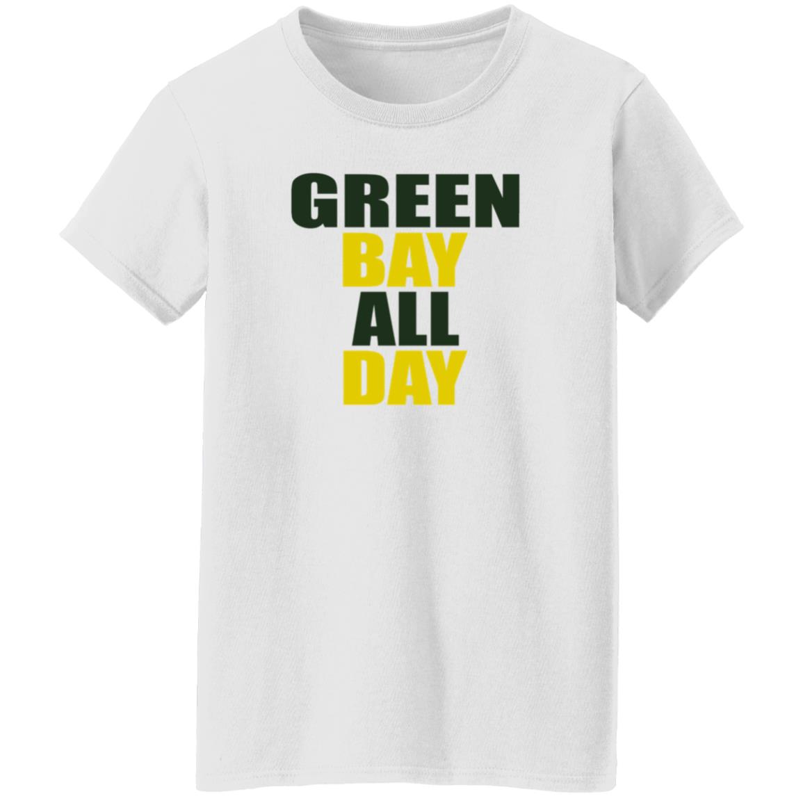 Green Bay All Day Shirt Hoodie Sweatshirt - Teechipus