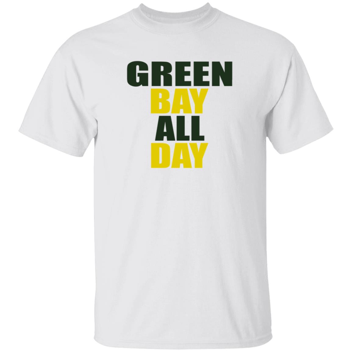 Green Bay All Day Shirt Hoodie Sweatshirt - Teechipus