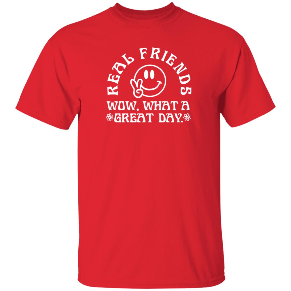 Real Friends Merch Real Friends Wow What A Great Day Hoodie Shirt Sweatshirt - Teechipus