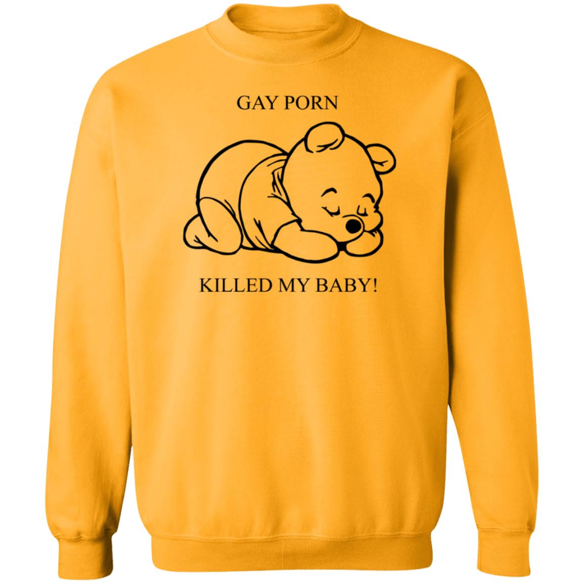 Gay Porn Killed My Baby Shirt Party Harderson Gay Porn Killed My Baby Shirt Hoodie Sweatshirt - Teechipus