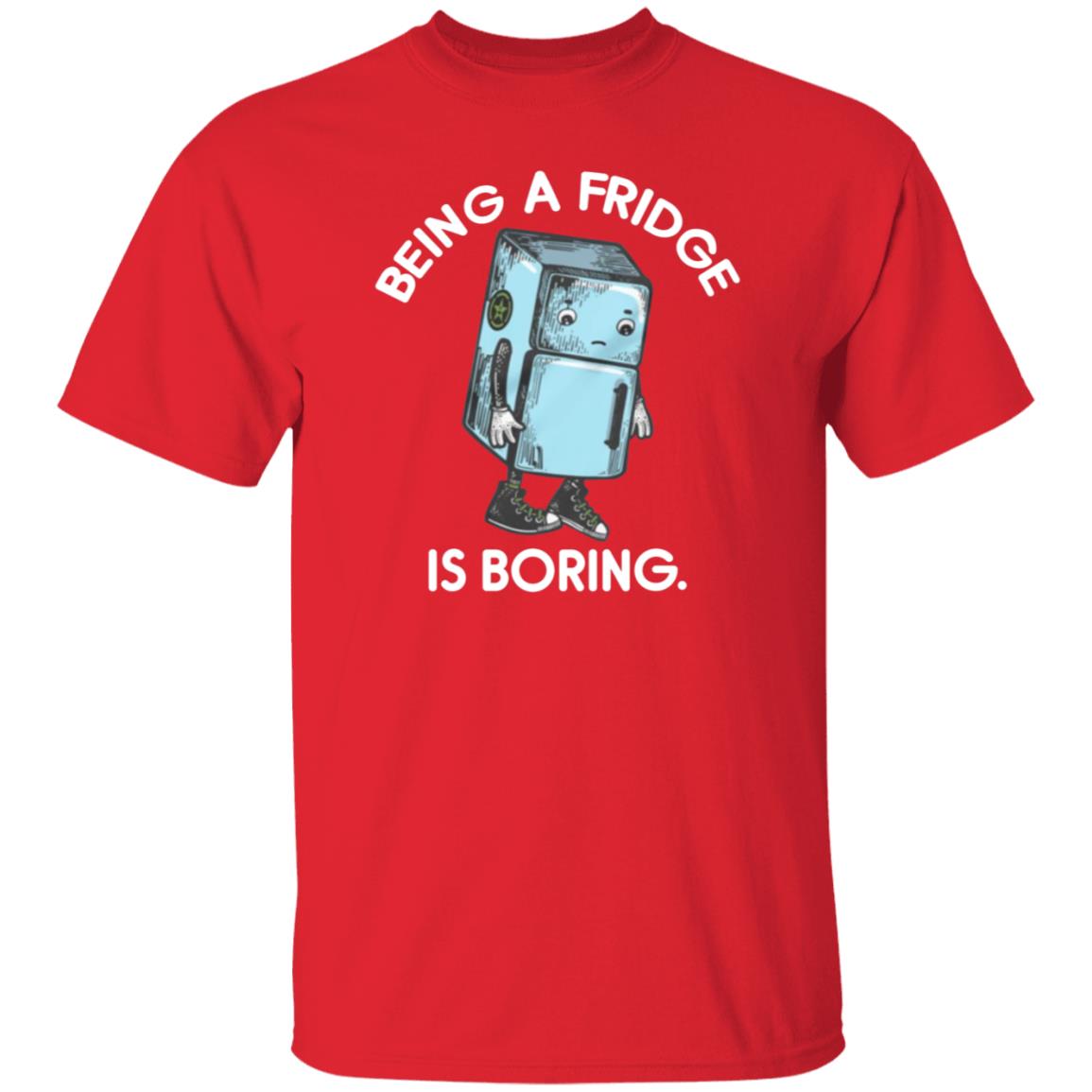 Being A Fridge Is Boring Shirt Store Roosterteeth Achievement Hunter Bored Fridge Shirt - Teechipus